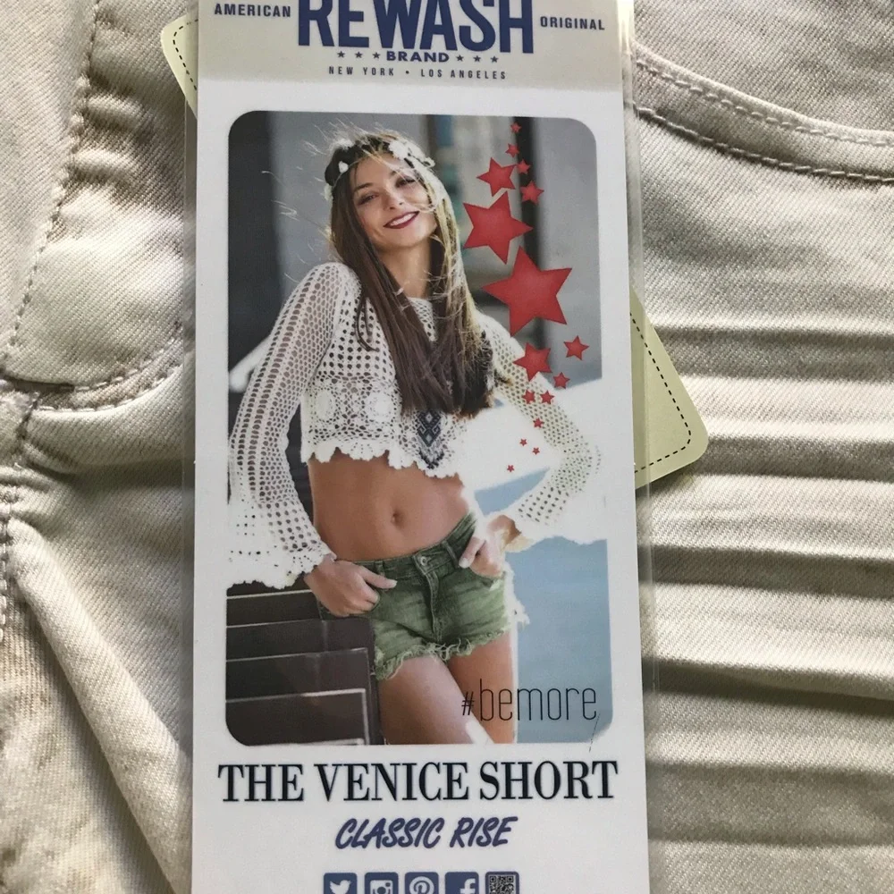 Rewash Classic Rise Shorts - Picture 3 of 3